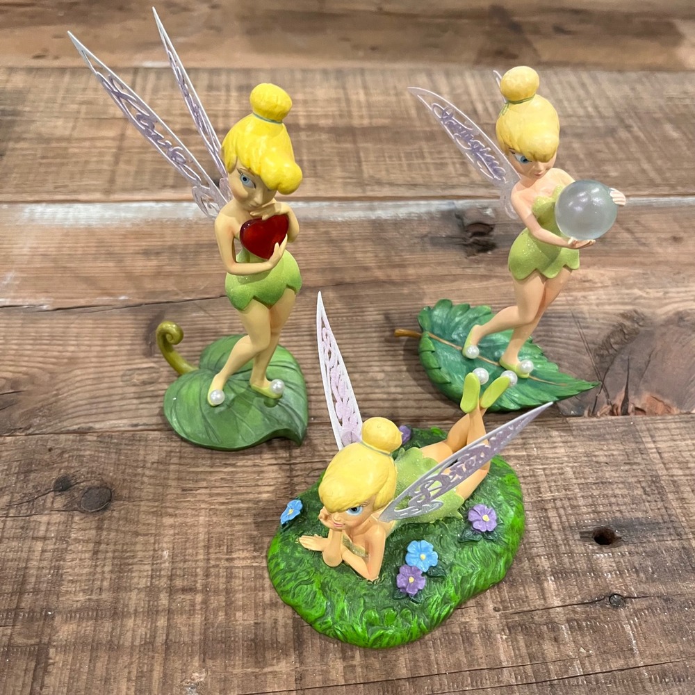 Disney Tinker Bell Magic Hamilton Collection Lot of 3